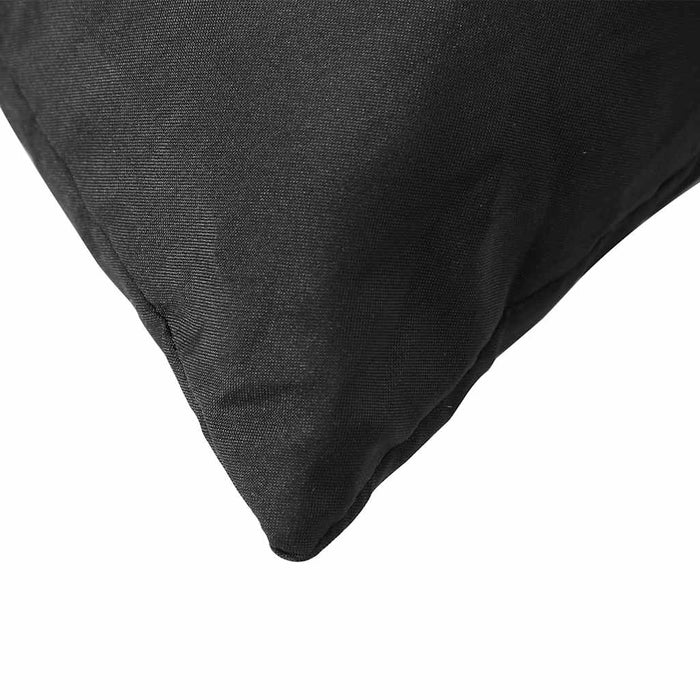 Perne de canapea din paleți, 3 buc., negru, material textil - WALTI WALTI