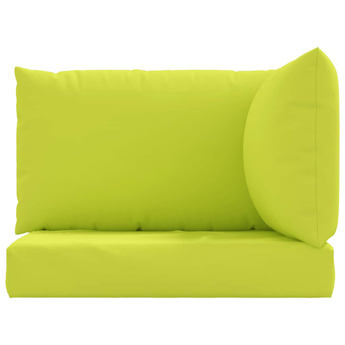 Perne pentru canapea din paleți, 3 buc., verde aprins, textil - WALTI WALTI