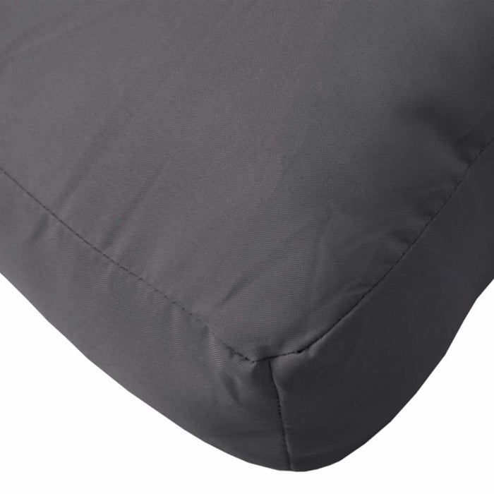 Pernă de podea pentru paleți, antracit, 60x60x9,5 cm, textil WALTI