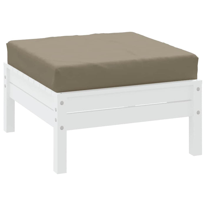 Pernă paleți de podea, gri taupe, 60x60x9,5 cm, material textil - WALTI WALTI