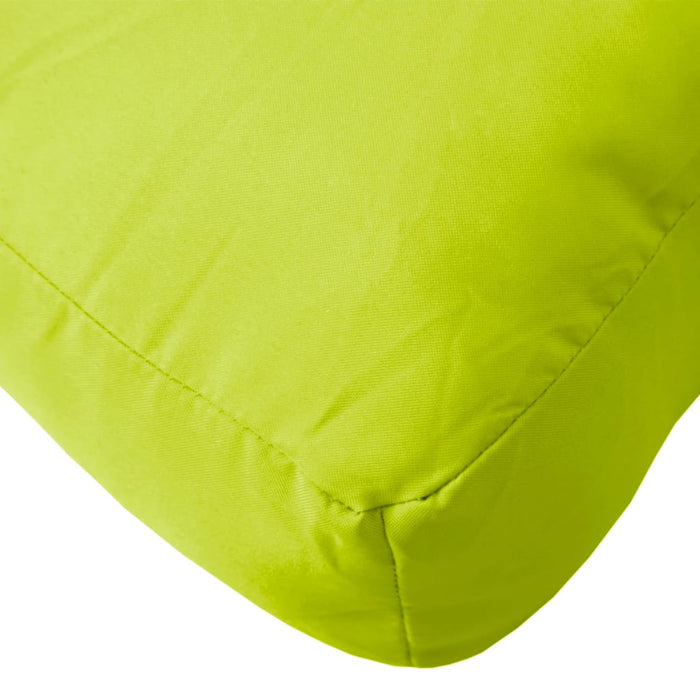 Pernă pentru paleți, verde deschis, 60x60x9,5 cm, Țesătură Oxford WALTI