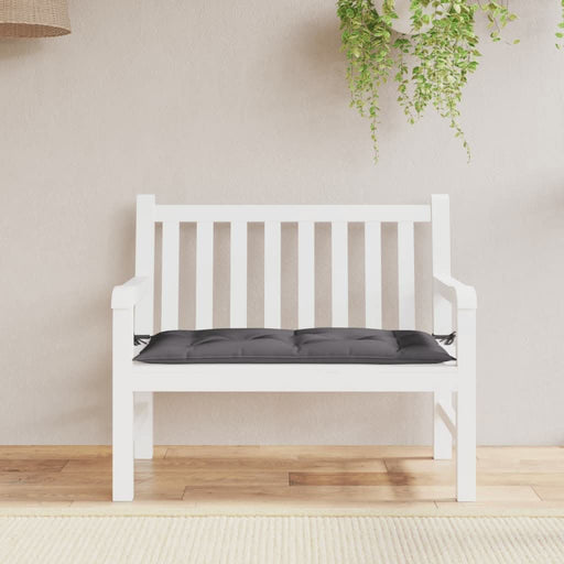 Pernă bancă de grădină, antracit, 110x50x7 cm, textil oxford - WALTI WALTI