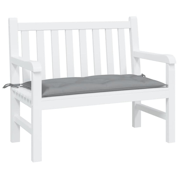 Pernă pentru bancă de grădină gri, 110x50x7 cm, material oxford - WALTI WALTI
