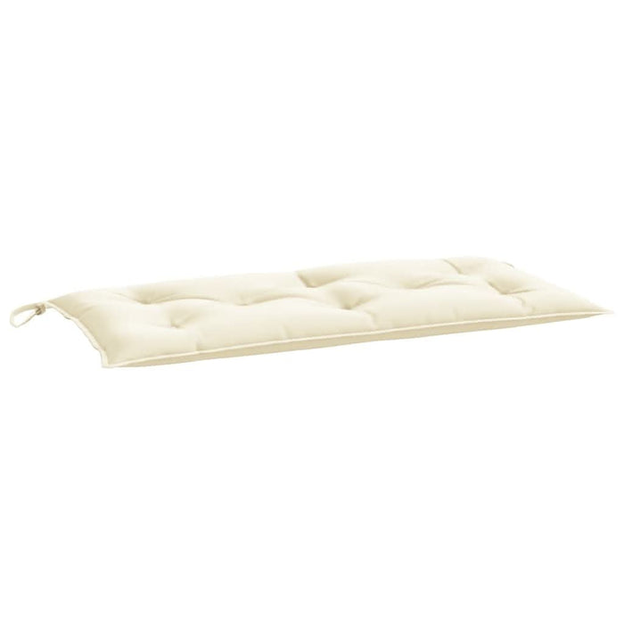 Pernă bancă de grădină, alb crem, 110x50x7 cm, textil oxford - WALTI WALTI