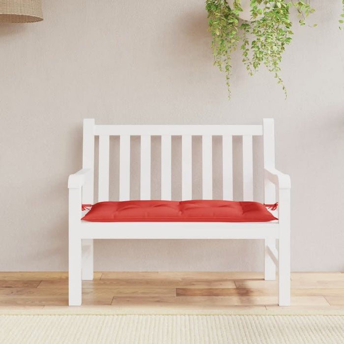 Pernă bancă de grădină, roșu, 110x50x7 cm, material oxford - WALTI WALTI