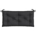 Pernă bancă de grădină, negru, 110x50x7 cm, material oxford - WALTI WALTI