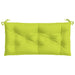 Pernă bancă de grădină verde aprins 110x50x7 cm material oxford - WALTI WALTI