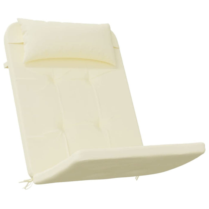 Perne pentru scaun Adirondack, 2 buc, crem, textil oxford - WALTI WALTI