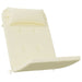 Perne pentru scaun Adirondack, 2 buc, crem, textil oxford - WALTI WALTI