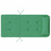 Perne pentru scaune Simplu 2 pcs Verde 58 x 77 x 4,5 cm - WALTI WALTI