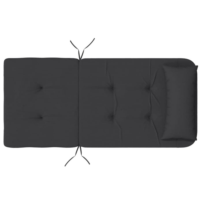 Perne pentru scaun Adirondack, 2 buc, negru, textil oxford - WALTI WALTI