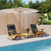 Perne pentru scaun Adirondack, 2 buc, negru, textil oxford - WALTI WALTI