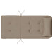 Perne pentru scaun Adirondack, 2 buc, gri taupe, textil oxford - WALTI WALTI