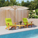Perne pentru scaune 2 pcs Verde strălucitor. 58 x 77 x 4,5 cm - WALTI WALTI