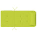 Perne pentru scaune 2 pcs Verde strălucitor. 58 x 77 x 4,5 cm - WALTI WALTI