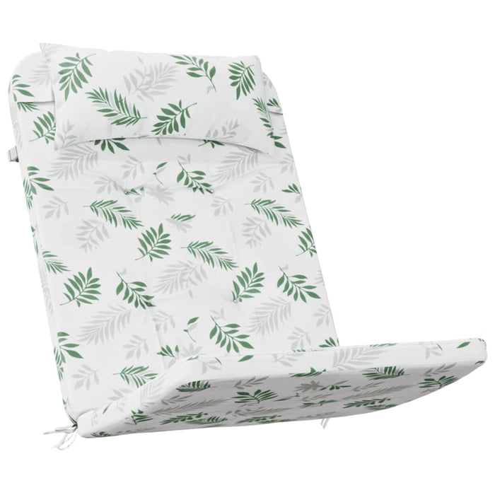 Perne de scaun adirondack, 2 buc, model frunze, textil Oxford WALTI