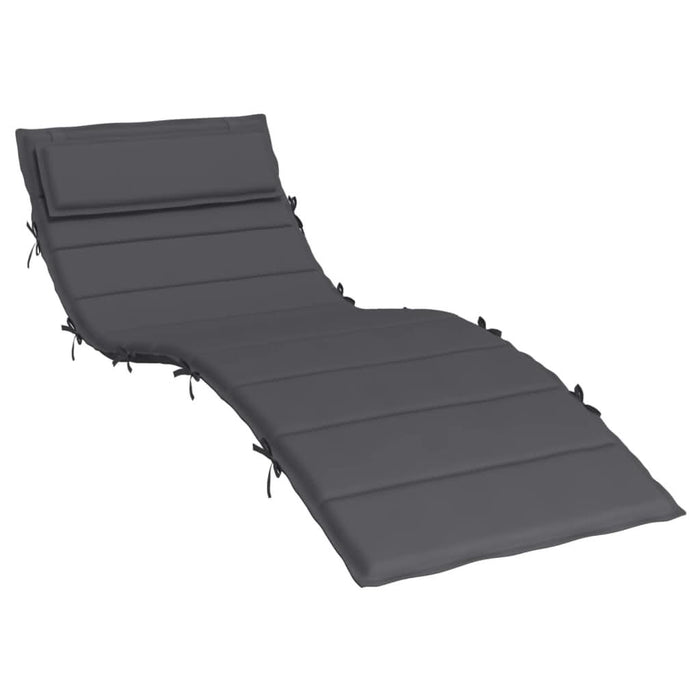 Pernă de șezlong, antracit, 180x60x3 cm, textil Oxford - WALTI WALTI