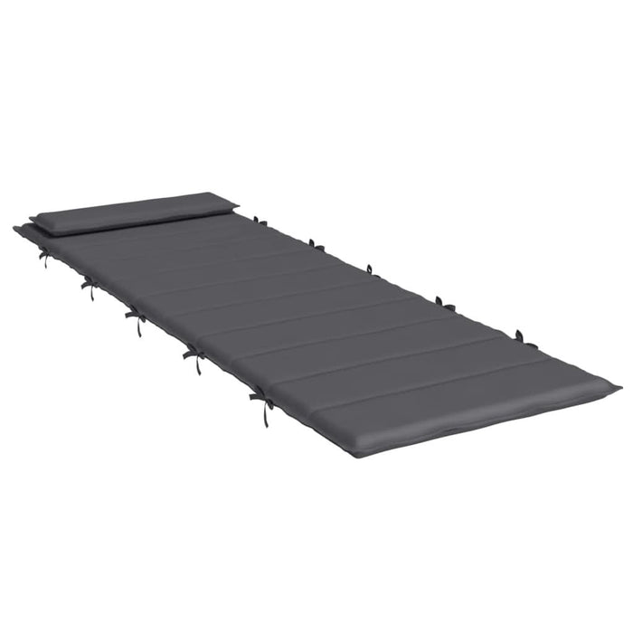 Pernă de șezlong, antracit, 180x60x3 cm, textil Oxford - WALTI WALTI