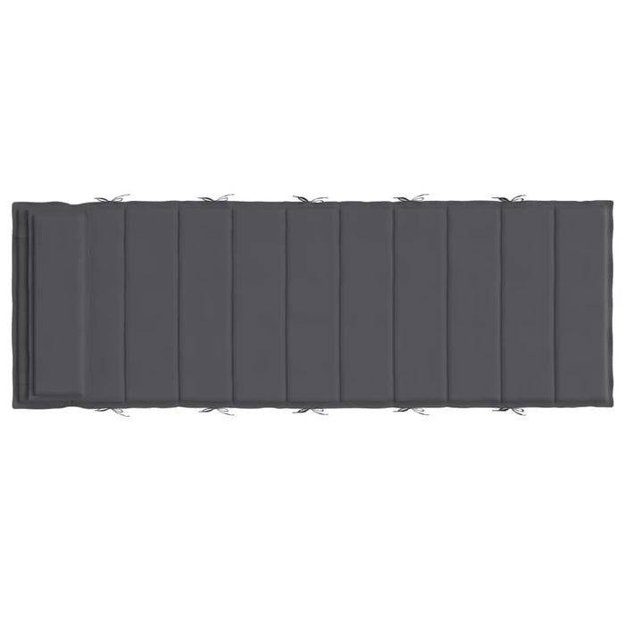 Pernă de șezlong, antracit, 180x60x3 cm, textil Oxford - WALTI WALTI
