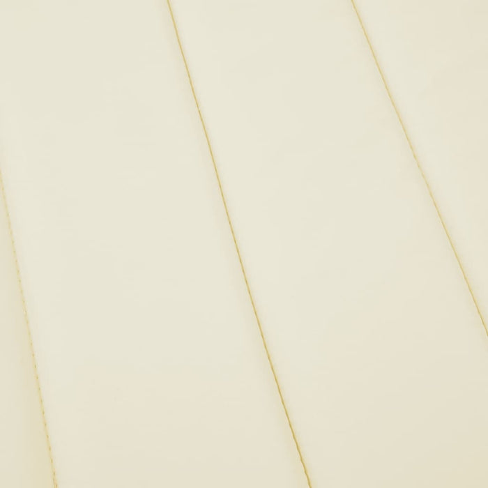 Pernă de șezlong, crem, 180x60x4 cm, textil Oxford - WALTI WALTI