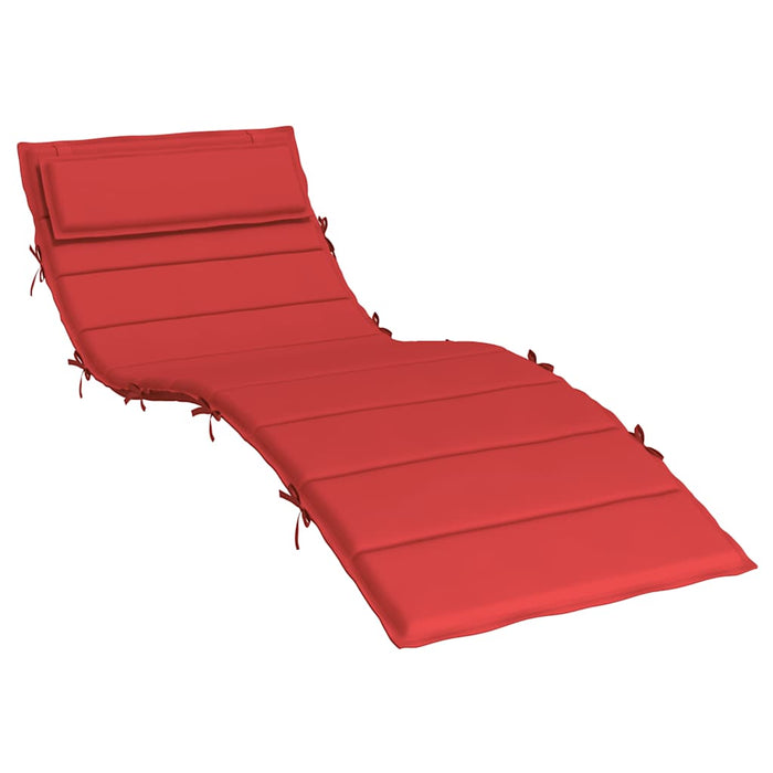 Pernă de șezlong, roșu, 180x60x4 cm, textil Oxford - WALTI WALTI