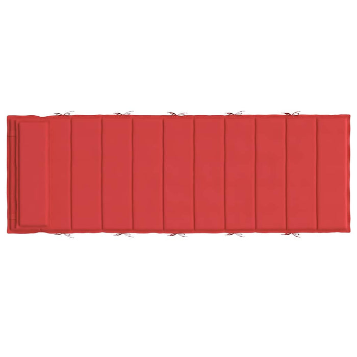 Pernă de șezlong, roșu, 180x60x4 cm, textil Oxford - WALTI WALTI