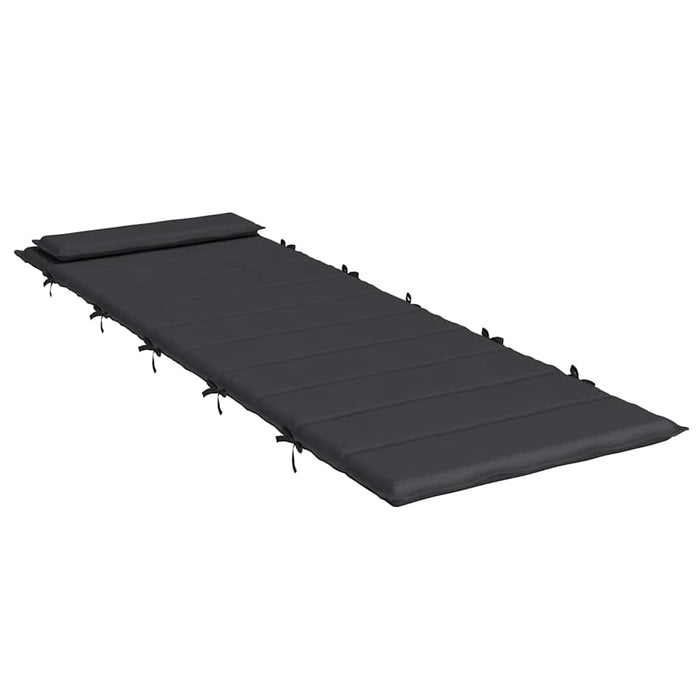 Pernă de șezlong, negru, 180x60x4 cm, textil Oxford - WALTI WALTI