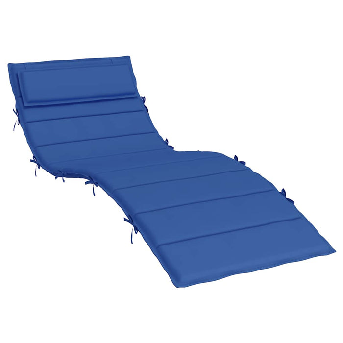 Pernă de șezlong, albastru regal, 180x60x4 cm, textil Oxford WALTI
