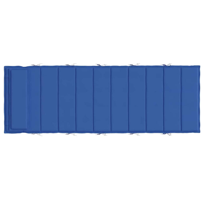 Pernă de șezlong, albastru regal, 180x60x4 cm, textil Oxford WALTI