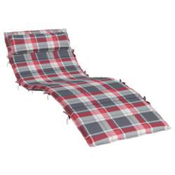 Perna de șezlong pentru soare Roșu și gri 178 x 60 x 4 cm - WALTI WALTI