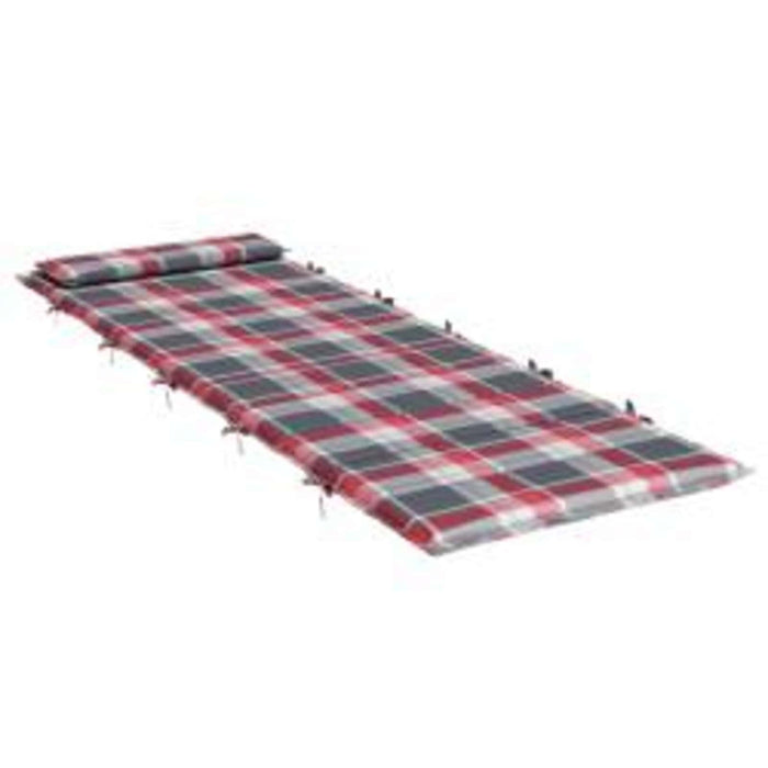 Perna de șezlong pentru soare Roșu și gri 178 x 60 x 4 cm - WALTI WALTI