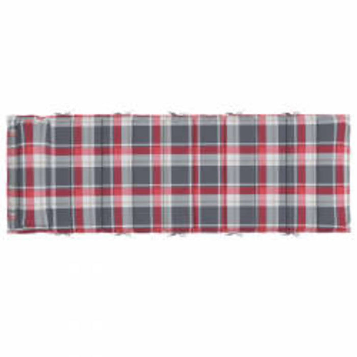 Perna de șezlong pentru soare Roșu și gri 178 x 60 x 4 cm - WALTI WALTI