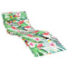 Pernă pentru șezlong, multicolor, 180x60x4 cm, material Oxford - WALTI WALTI