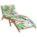 Pernă pentru șezlong, multicolor, 180x60x4 cm, material Oxford - WALTI WALTI