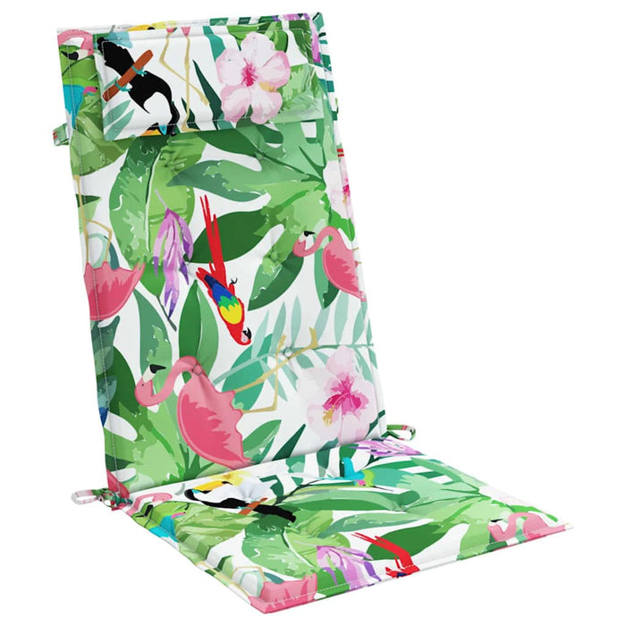 Perne de scaun spătar înalt, 4 buc., multicolor, textil oxford - WALTI WALTI