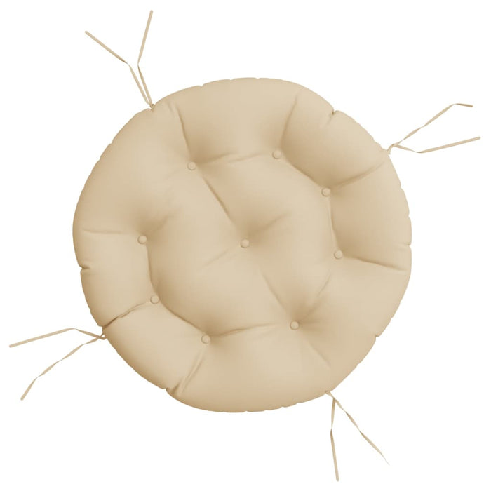 Pernă rotundă bej, Ø 60 x11 cm, țesătură Oxford - WALTI WALTI