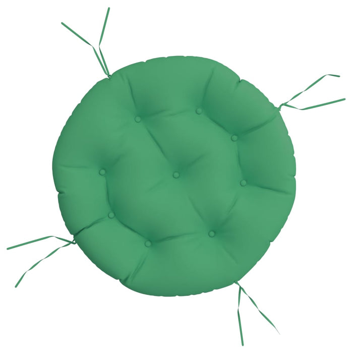 Pernă rotundă verde, Ø 60 x11 cm, țesătură Oxford - WALTI WALTI