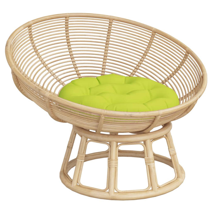 Pernă rotundă, verde deschis, Ø 60 x11 cm, țesătură Oxford - WALTI WALTI