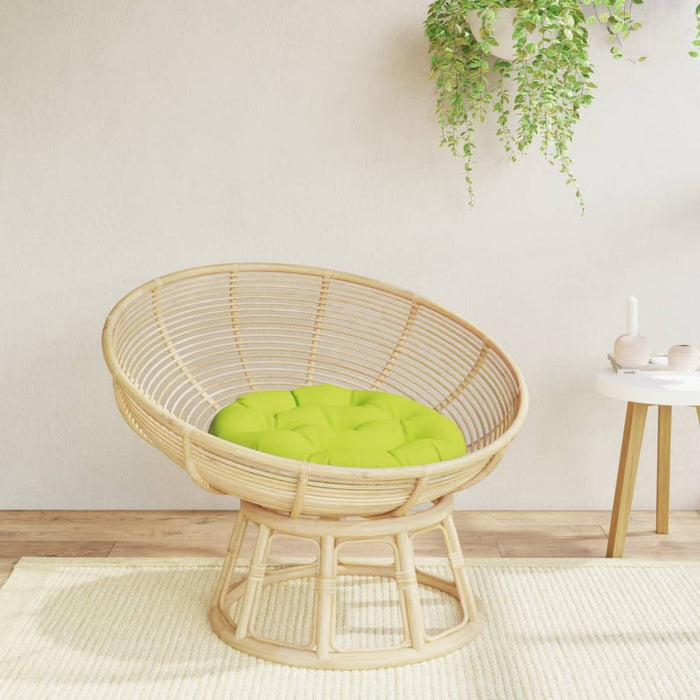 Pernă rotundă, verde deschis, Ø 60 x11 cm, țesătură Oxford - WALTI WALTI