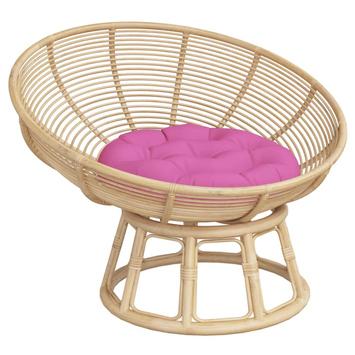 Pernă rotundă, roz, Ø 60 x11 cm, țesătură Oxford - WALTI WALTI