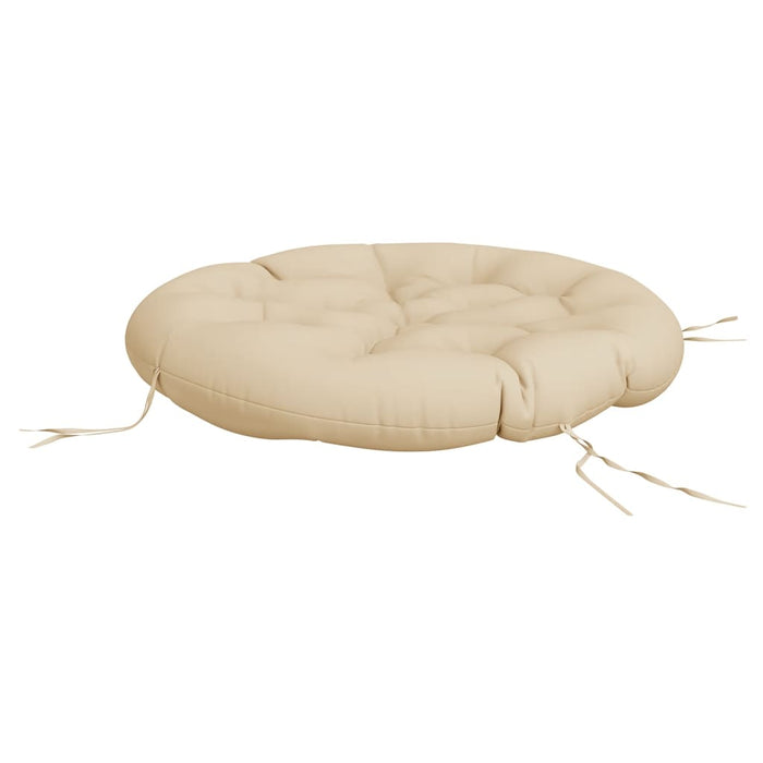 Pernă rotundă bej, Ø 100 x11 cm, țesătură Oxford - WALTI WALTI