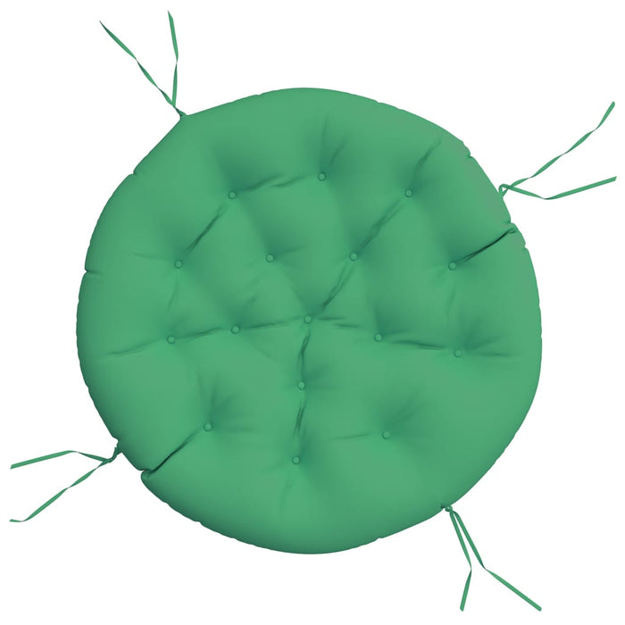 Pernă rotundă verde, Ø 100 x11 cm, țesătură Oxford - WALTI WALTI