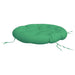 Pernă rotundă verde, Ø 100 x11 cm, țesătură Oxford - WALTI WALTI