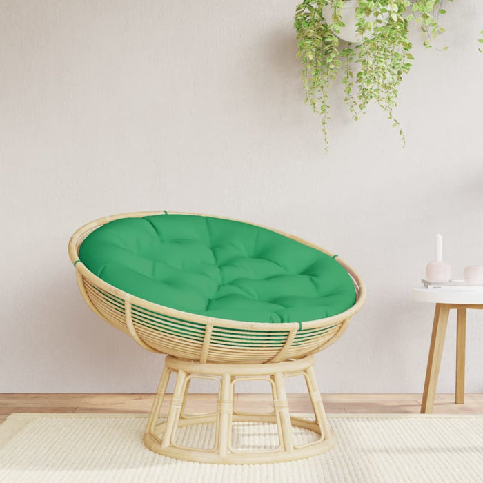 Pernă rotundă verde, Ø 100 x11 cm, țesătură Oxford - WALTI WALTI