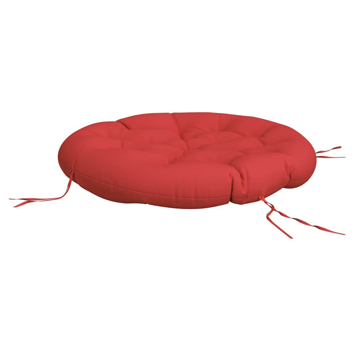 Pernă rotundă roșu, Ø 100 x11 cm, țesătură Oxford - WALTI WALTI