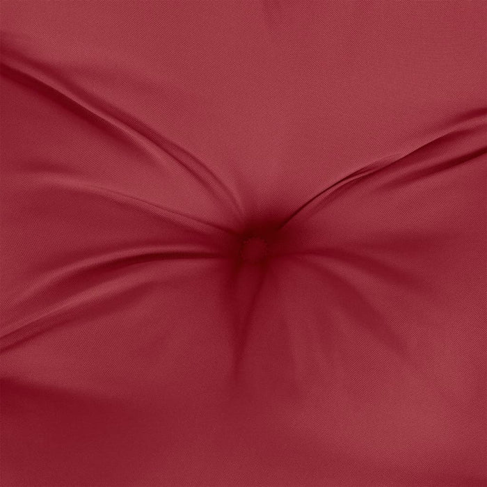 Pernă rotundă, roșu vin, Ø 100 x11 cm, țesătură Oxford WALTI