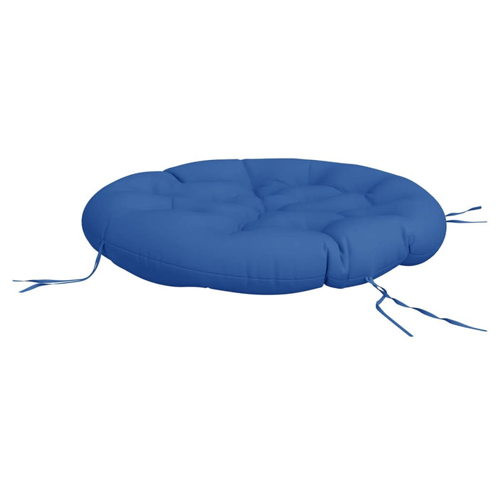Pernă rotundă albastru regal, Ø 100 x11 cm, țesătură Oxford - WALTI WALTI