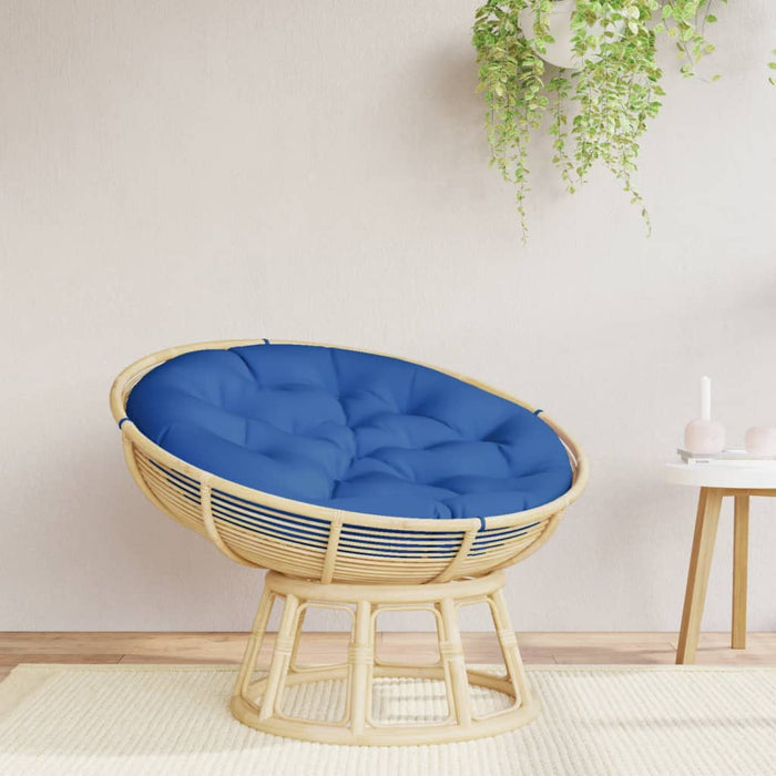 Pernă rotundă albastru regal, Ø 100 x11 cm, țesătură Oxford - WALTI WALTI