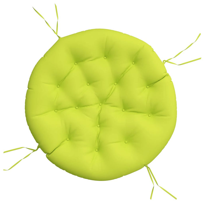 Pernă rotundă, verde deschis, Ø 100 x11 cm, țesătură Oxford - WALTI WALTI