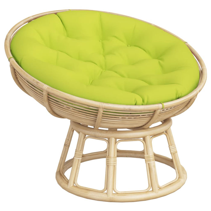 Pernă rotundă, verde deschis, Ø 100 x11 cm, țesătură Oxford - WALTI WALTI